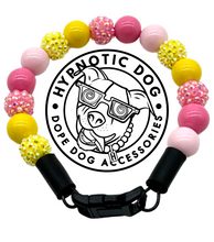 Load image into Gallery viewer, Akira&#39;s Pink Lemonade 🩷🍋 MINI [Small Dog/Cat Bead Collar]