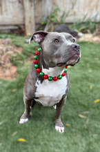 Load image into Gallery viewer, Chunky Christmas Pearls Acrylic Bead Collar