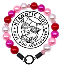 Load image into Gallery viewer, Chunky Valentine Pearls Acrylic Bead Collar