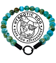 Load image into Gallery viewer, Deep Sea Swirl Acrylic Bead Collar