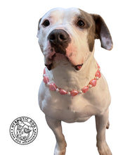 Load image into Gallery viewer, 🟧 18.5" Slip On (Black O-Ring) 💗 Pearly Pink Sweetheart 💗 Bead Collar - PRE-MADE/FINAL SALE