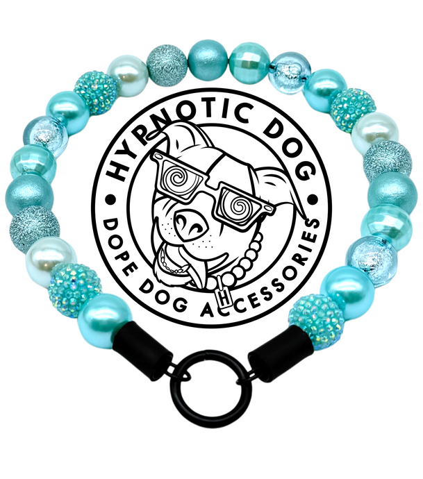 Glacial Glitter Bead Collar