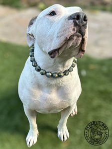 Gold Geode Bead Collar