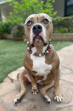 Load image into Gallery viewer, Holly Jolly Christmas Bead Collar
