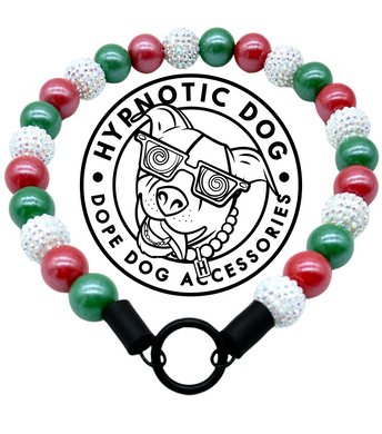 Holly Jolly Christmas Bead Collar