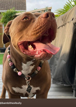 Load image into Gallery viewer, Pink Midnight Safari Bead Collar