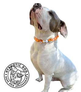 Jack O' Lantern Bead Collar