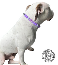 Load image into Gallery viewer, Purple Plaid Bead Collar
