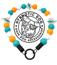Load image into Gallery viewer, Miami Dolphins 🐬 NFL Inspired 🏈 Bead Collar