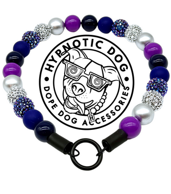 Midnight Cosmos Acrylic Bead Collar