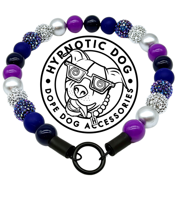 Midnight Cosmos Acrylic Bead Collar