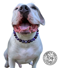 Load image into Gallery viewer, Midnight Purple Glam Bead Collar