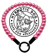 Load image into Gallery viewer, Mini Bubblegum Pink Pearl [Small Dog/Cat Bead Collar]