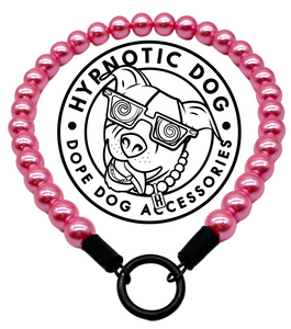 Mini Bubblegum Pink Pearl [Small Dog/Cat Bead Collar]