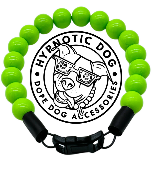 Citrus Green MINI Acrylic [Small Dog/Cat Bead Collar]