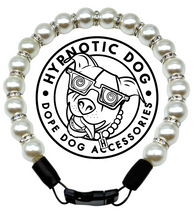 Load image into Gallery viewer, MINI Diamond White Pearls [Small Dog/Cat Bead Collar]