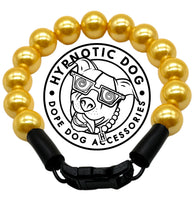 Load image into Gallery viewer, 🟧 10&quot; Neck Measure *Black Plastic Buckle* Mini Golden Yellow Pearl - PRE-MADE/FINAL SALE