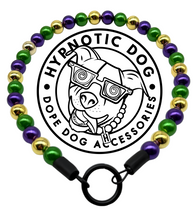 Load image into Gallery viewer, Mini Mardi Gras [Small Dog/Cat Bead Collar]