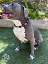 Load image into Gallery viewer, Navy &amp; Ember Acrylic Bead Collar
