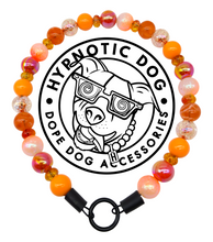 Load image into Gallery viewer, Orange Glitter Supernova Bead Collar