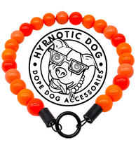 Load image into Gallery viewer, Orange Ombre Acrylic Bead Collar