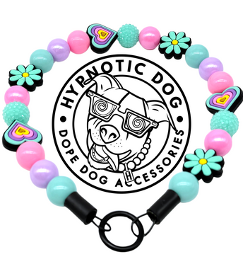 Peace and Love Bead Collar