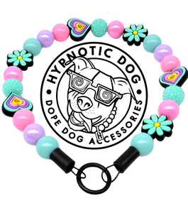 Peace and Love Bead Collar