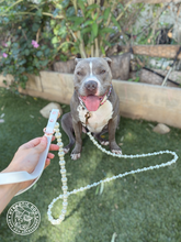 Load image into Gallery viewer, White Pearl Wedding Leash