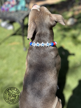 Load image into Gallery viewer, PERSONALIZED 4th of July Glam Bead Collar