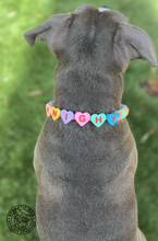 Load image into Gallery viewer, PERSONALIZED Candy Sweetheart Bead Collar