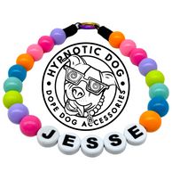 Load image into Gallery viewer, PERSONALIZED Groovy + Letters Bead Collar