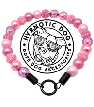 Load image into Gallery viewer, Pink Christmas Lights ✨ Bead Collar