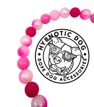 Load image into Gallery viewer, Pink Glitter Supernova Bead Collar