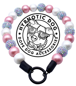 Pink Glitz Bead Collar