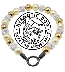🟧 12.5" Slip On (Rose Gold O-Ring) Pop the Bubbly Bead Collar - PRE-MADE/FINAL SALE