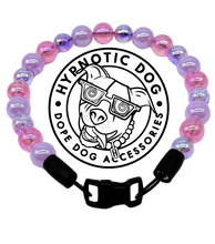 Load image into Gallery viewer, Purple Crystal MINI Collar [Small Dog/Cat Bead Collar]