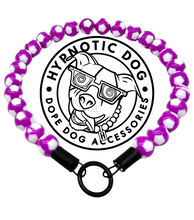 Load image into Gallery viewer, Purple Geo Bead Collar