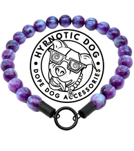 Load image into Gallery viewer, Purple Glitter ✨ Resin Bead Collar