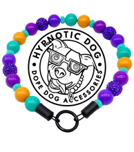 Load image into Gallery viewer, Purple Groove Bead Collar