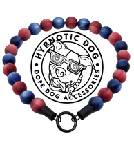 Load image into Gallery viewer, Red &amp; Blue Resin Bead Collar