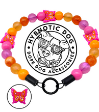 Load image into Gallery viewer, 🦋 Retro Butterfly Bead Collar 🧡🩷