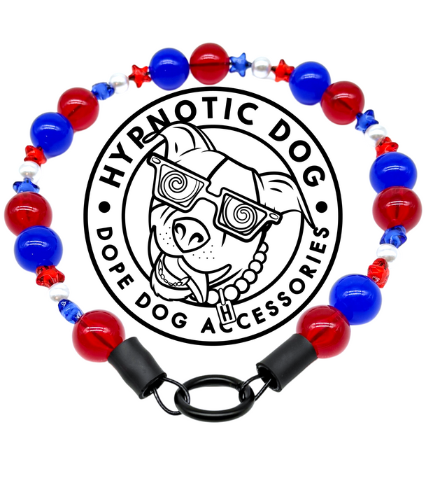 Star Spangled Bead Collar