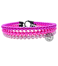 Load image into Gallery viewer, Strawberry Shortcake Triplo Pearl Acrylic Bead Collar