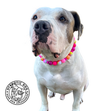 Load image into Gallery viewer, Sunset Tie Dye Glow Bead Collar