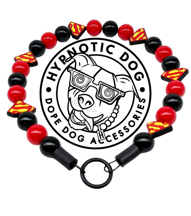 Superman Bead Collar