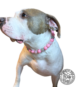 Watermelon Crush Bead Collar