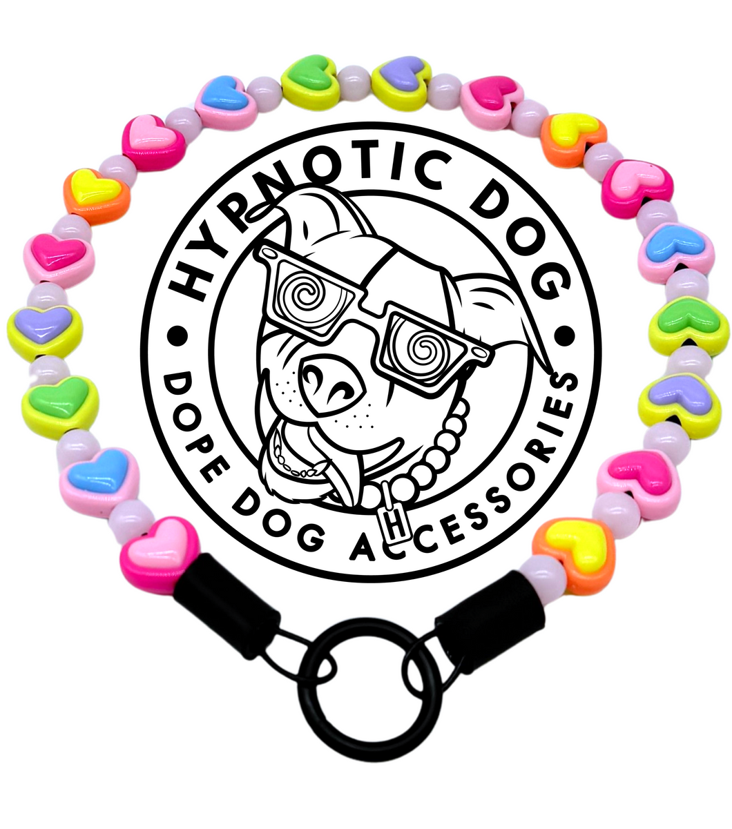 💗 Y2K Hearts Bead Collar