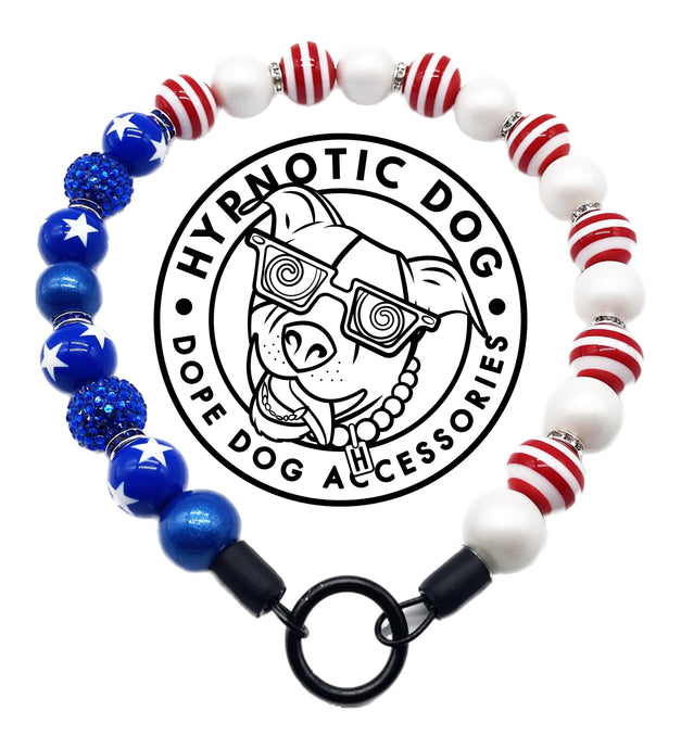 Stars & Stripes Bead Collar