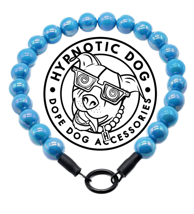 Rocket Blue [Scuffed] Acrylic Bead Collar