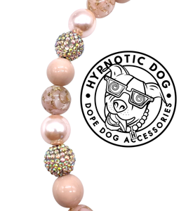 Rose Gold Champagne Bead Collar